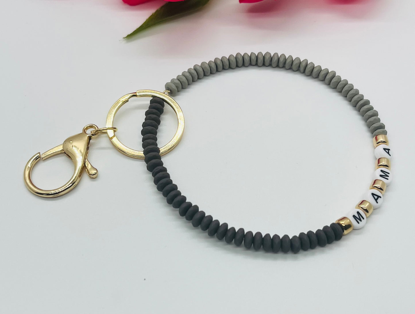 Mama Keychain Wristlet