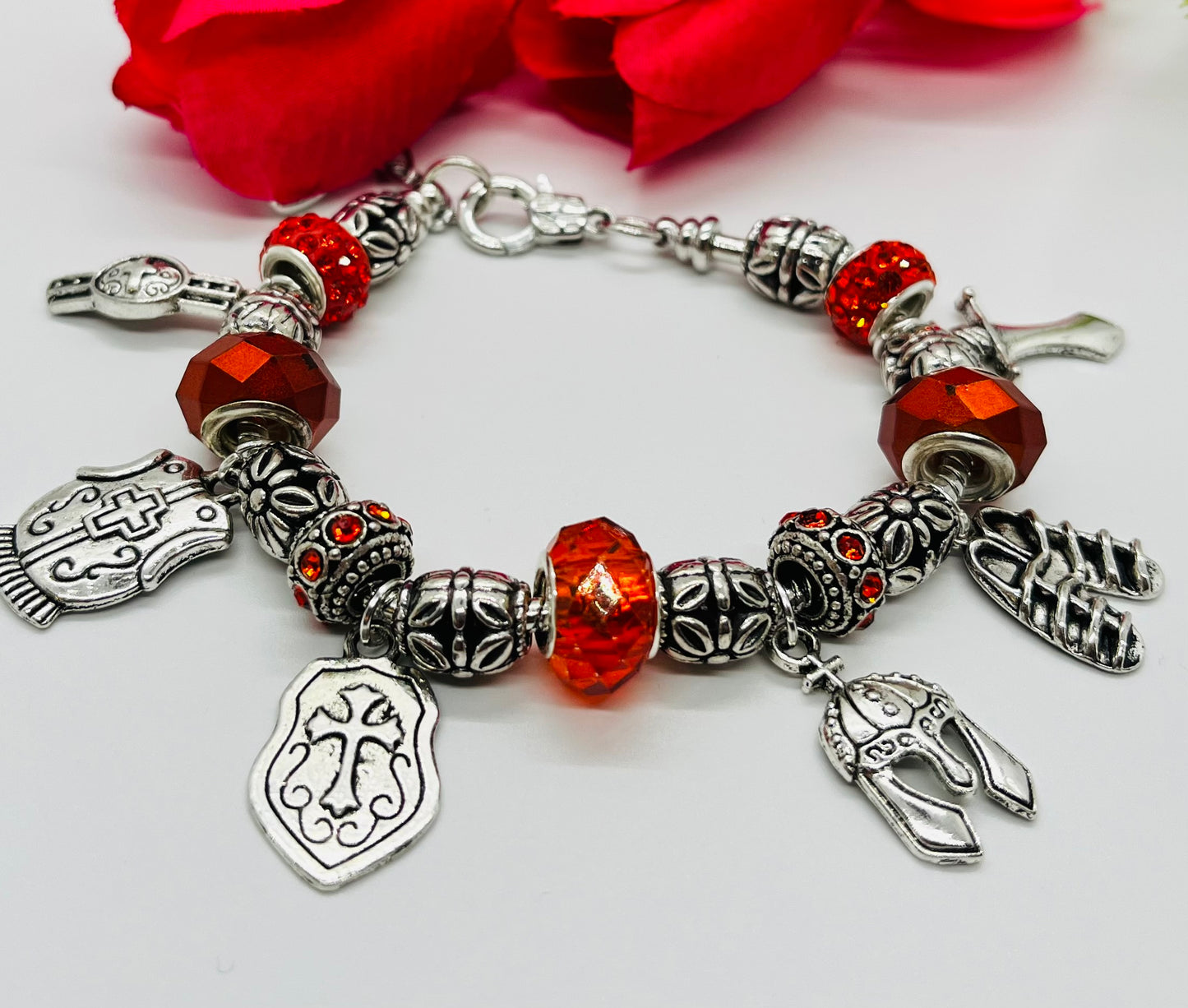 Armor of God Charm Bracelets