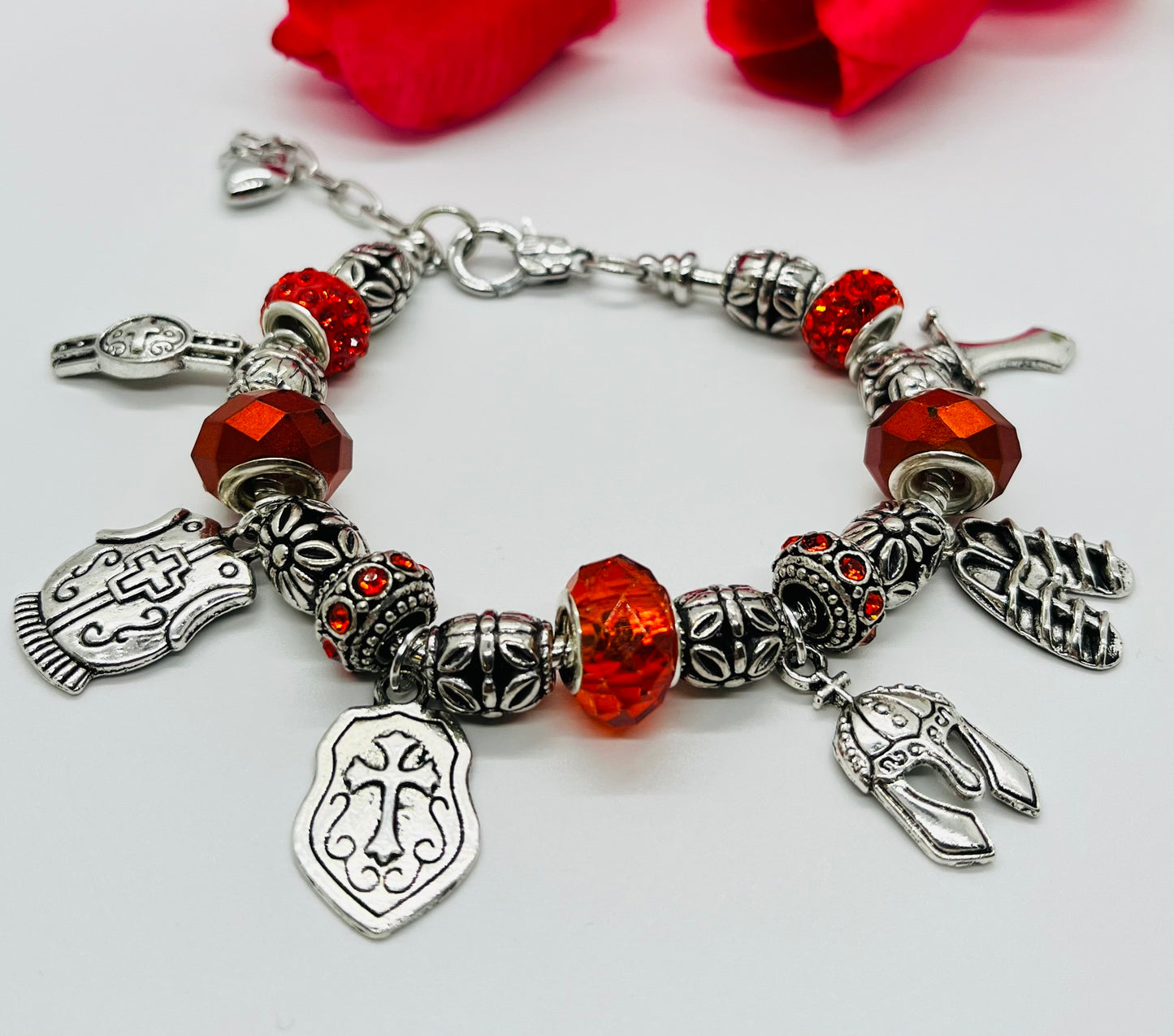 Armor of God Charm Bracelets