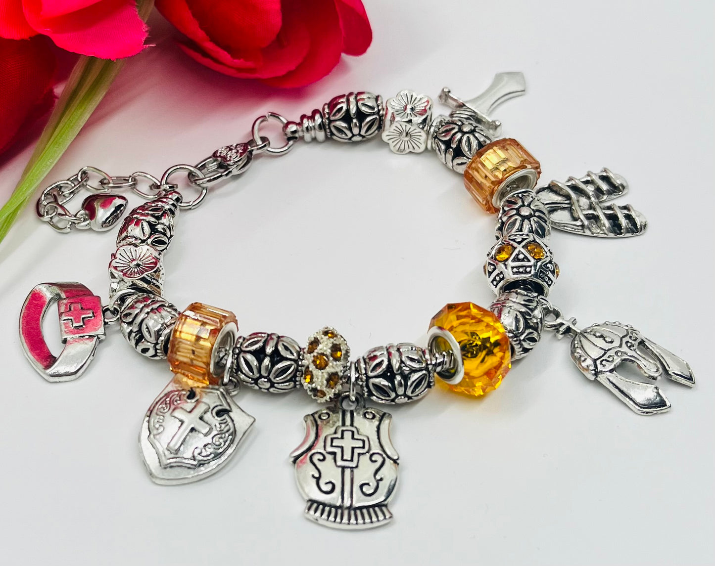 Armor of God Charm Bracelet