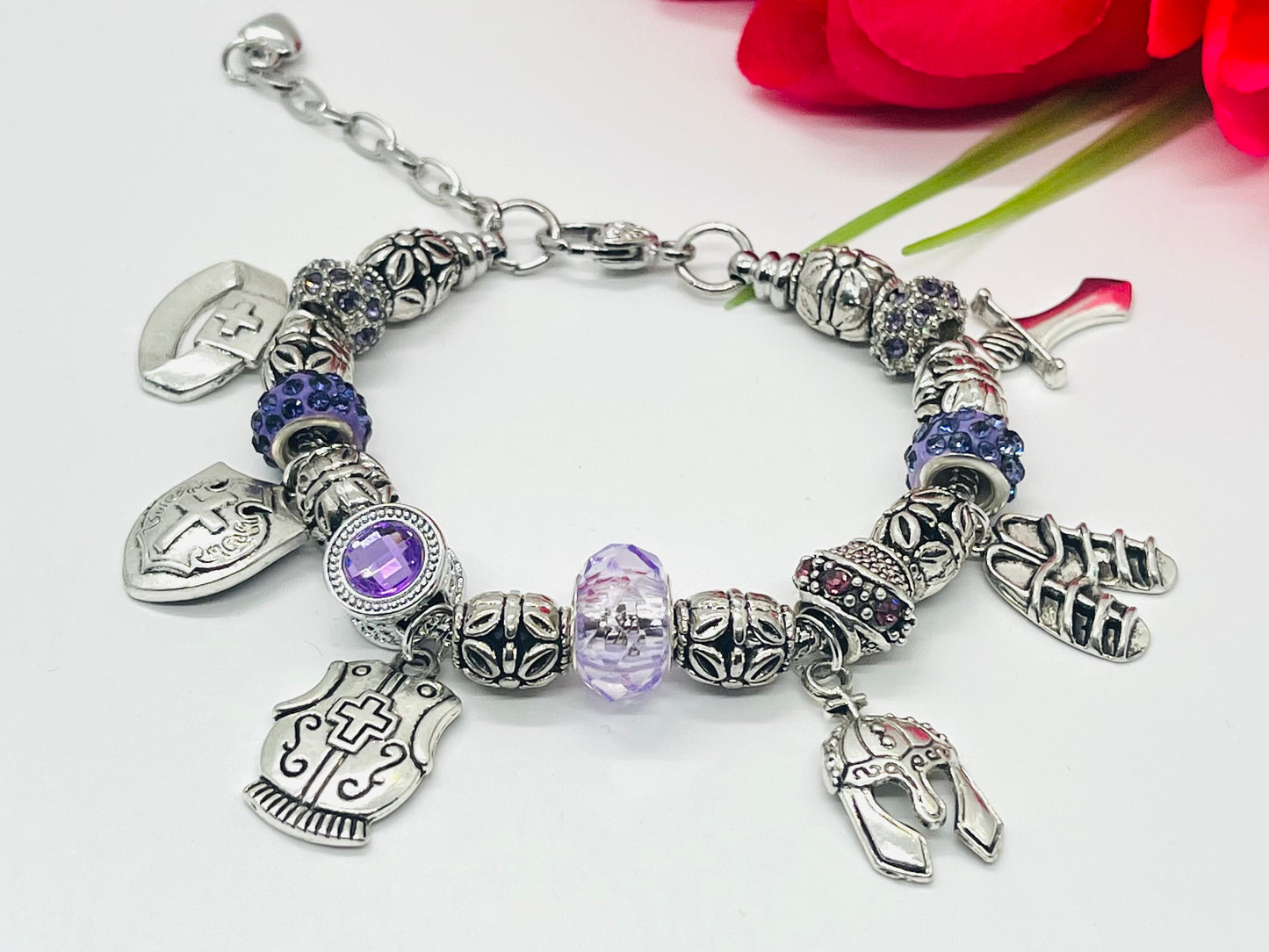 Armor of God Charm Bracelet
