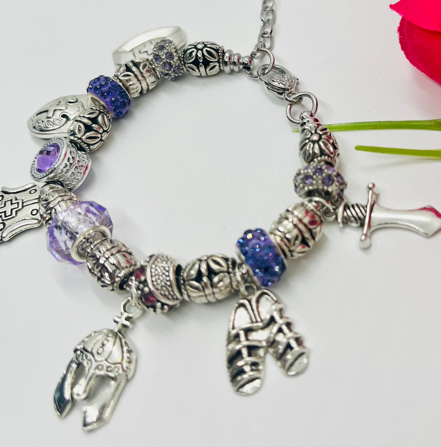 Armor of God Charm Bracelet