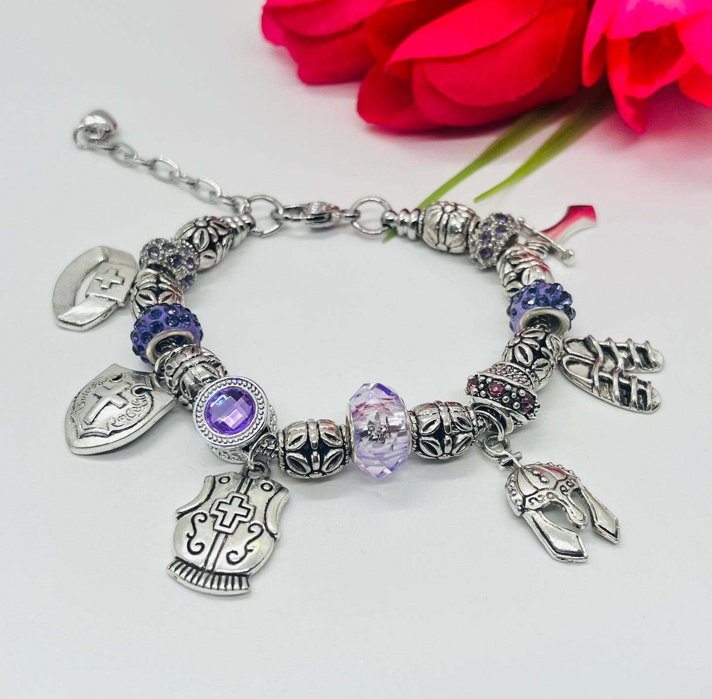 Armor of God Charm Bracelet