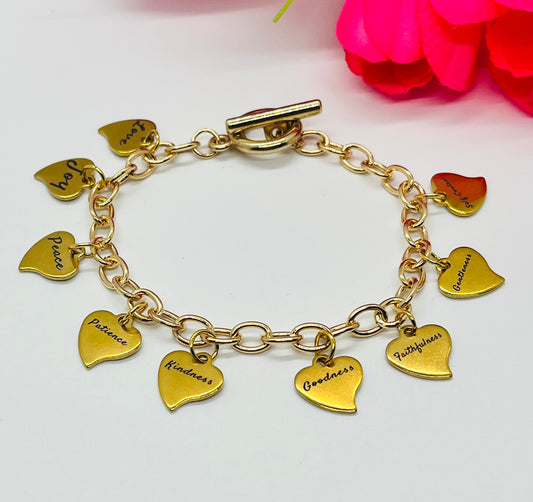 Fruit of the Spirit Charm Bracelet