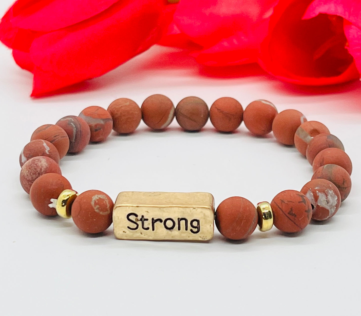 STRONG Beaded Stretch Bracelet For Woman