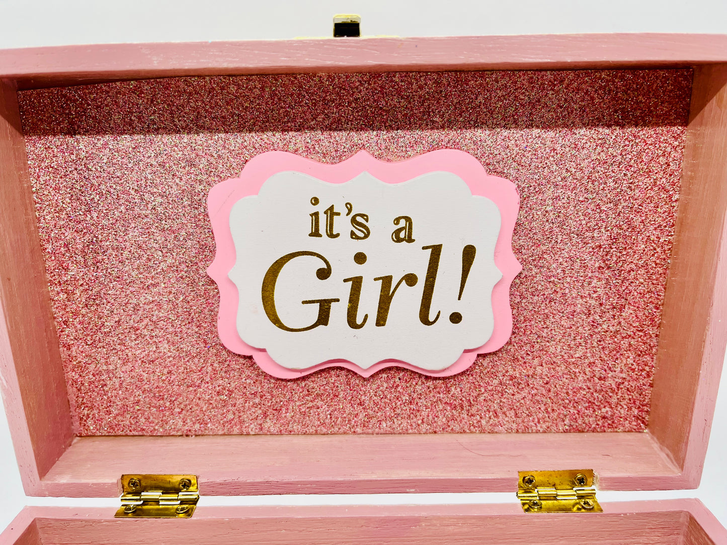 Personalized Baby Girl Keepsake Jewelry Box