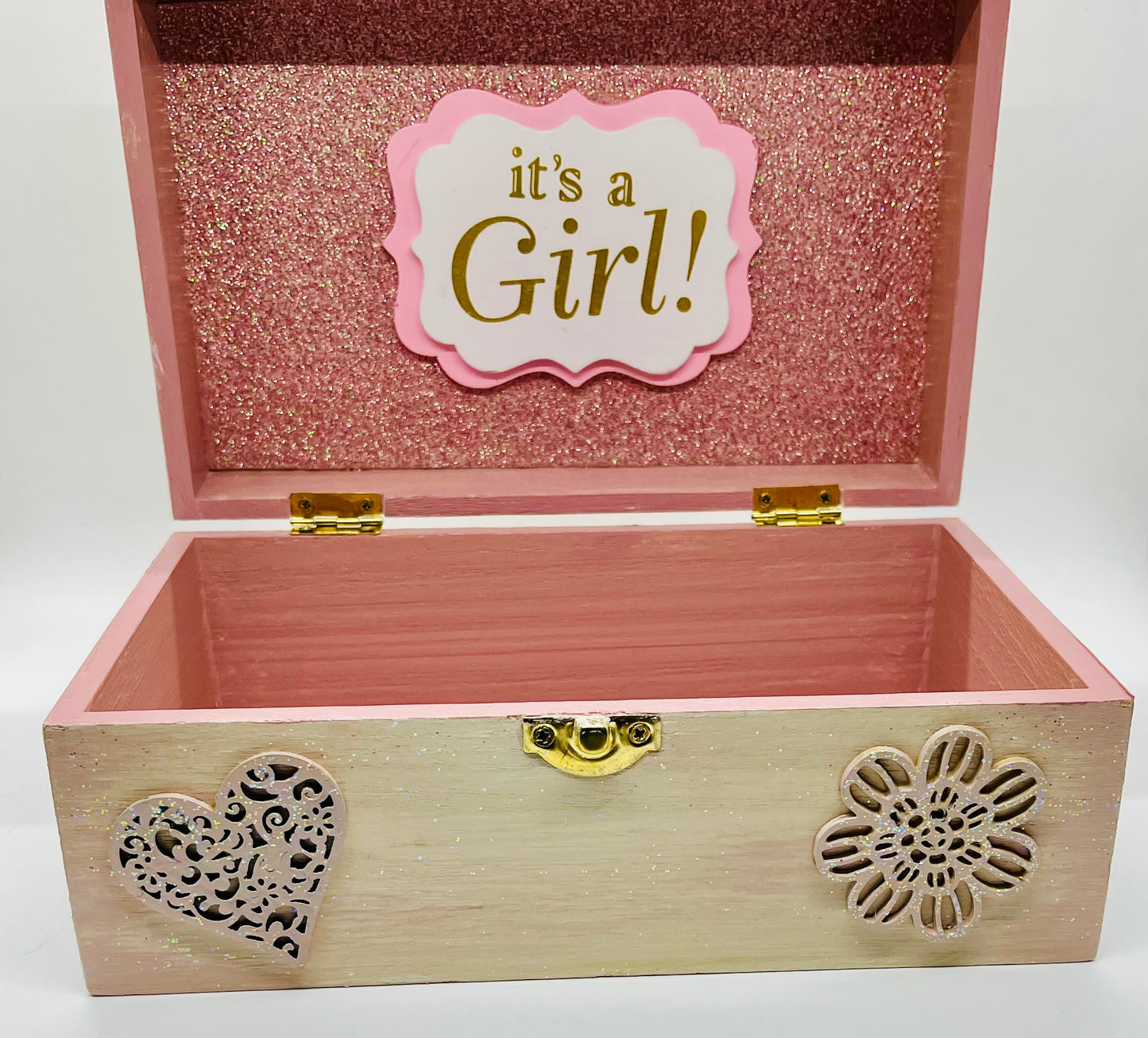 Personalized Baby Girl Keepsake Jewelry Box