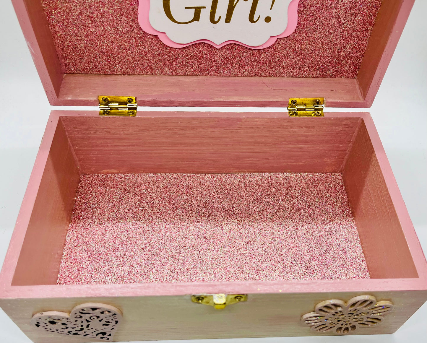 Personalized Baby Girl Keepsake Jewelry Box