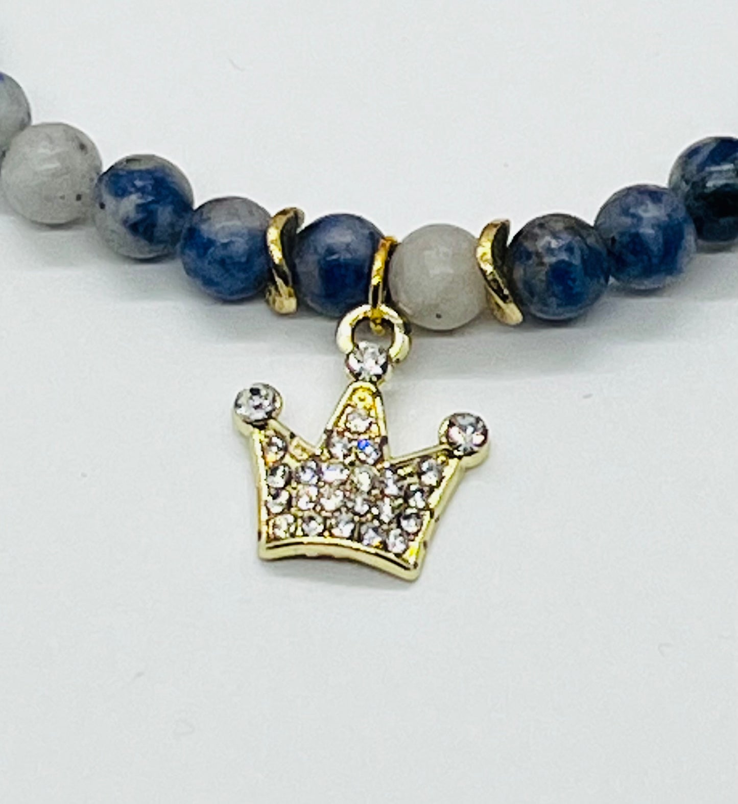 Crown Charm Bracelet