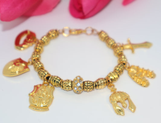 Armor of God Charm Bracelet For Women