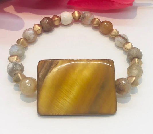 Gemstone Beaded Bracelet